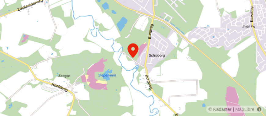 Locatie van Nidema Schipborg 