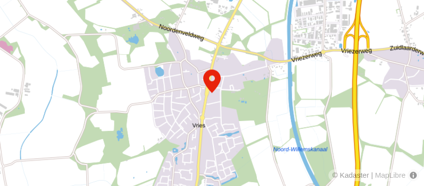 Locatie van Dinkla Numan Hof ERA Makelaardij