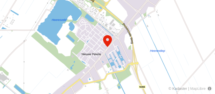 Locatie van Assurantiekantoor Wiegman