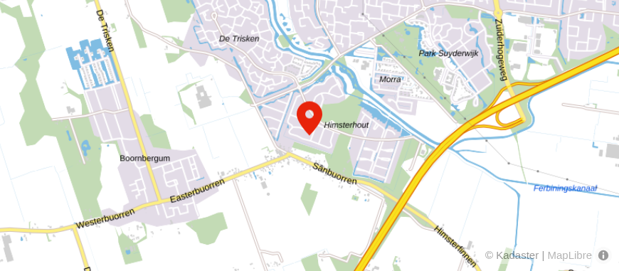 Locatie van Financieel Adviesbureau R. Boonstra