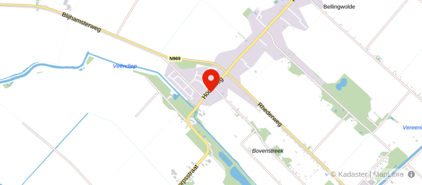Locatie van Makelaardij Visser