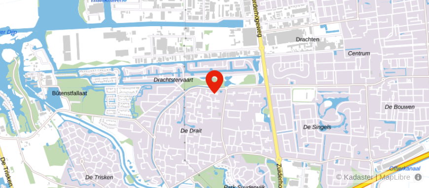 Locatie van De Huizenbemiddelaar Friesland