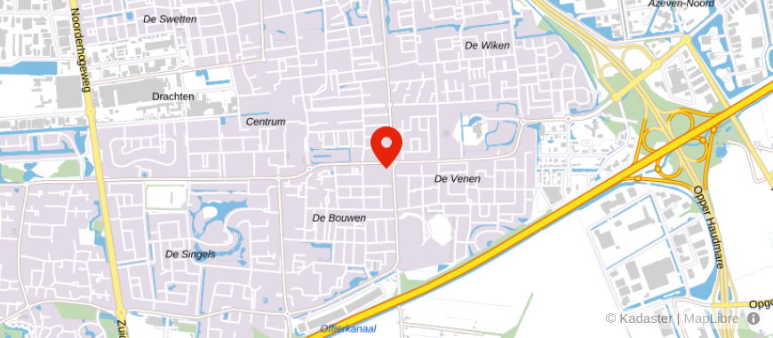 Locatie van Althof Accountants en Adviseurs