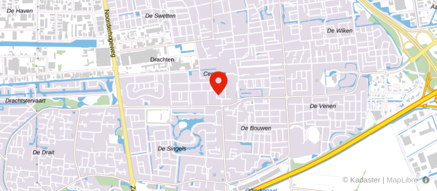 Locatie van Hypotheek Visie Drachten