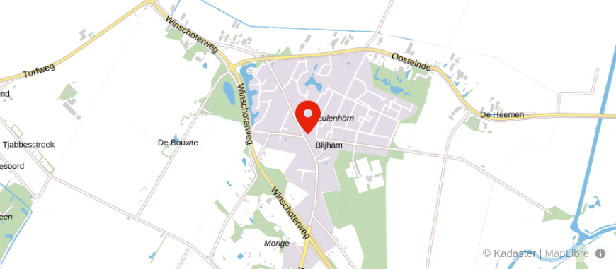 Locatie van Accountantskantoor Blijborg