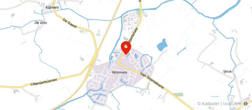 Locatie van Topteam Agrarische Assurantiën