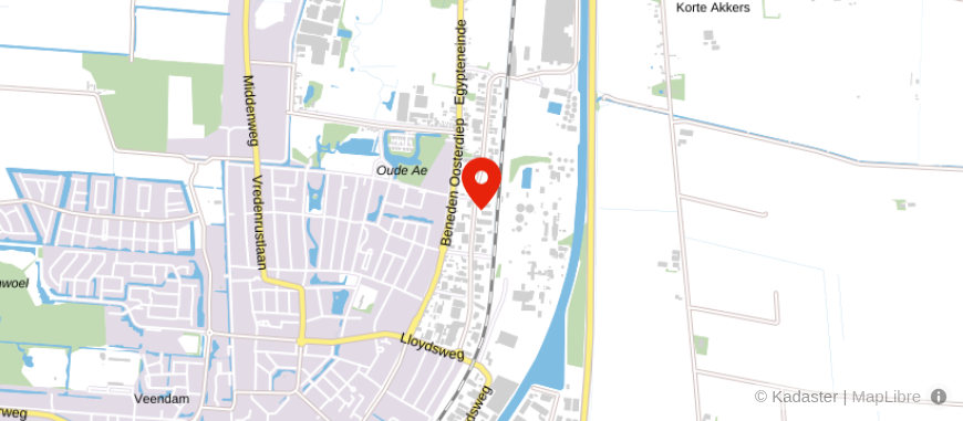 Locatie van Interfiscaal