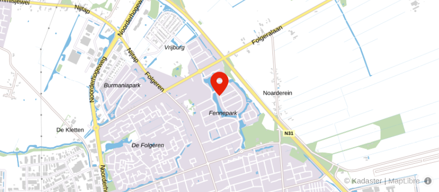 Locatie van Ritskes Assurantie Advies B.V.
