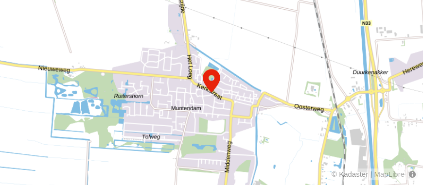 Locatie van Kantoor Weltevree B.V.
