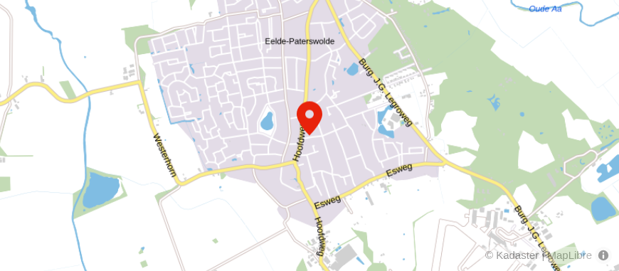 Locatie van Harjo Middel FD