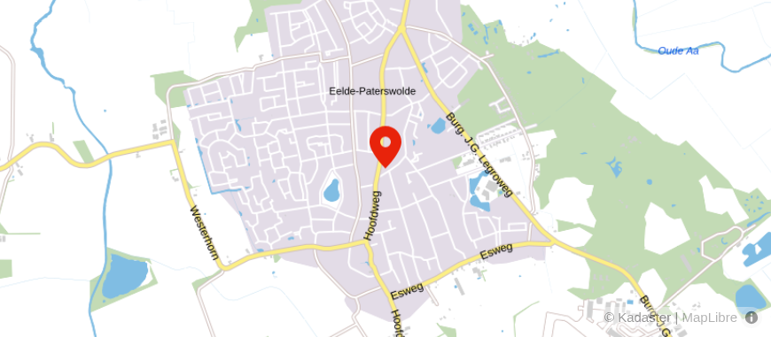 Locatie van Agrivesta Houtman