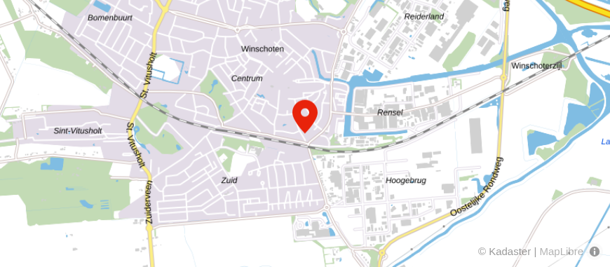 Locatie van Makelaar Idee