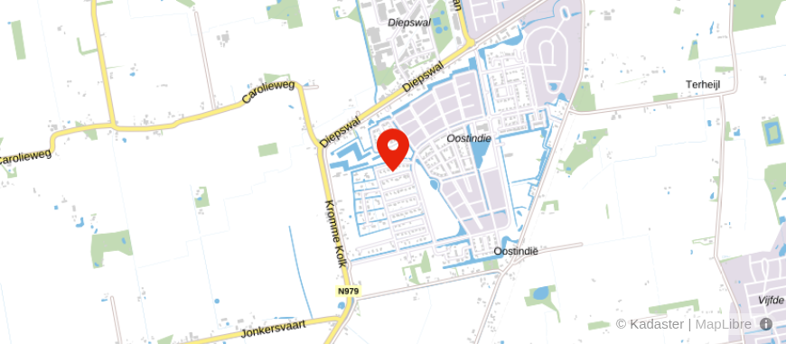 Locatie van Ubels Assurantiën
