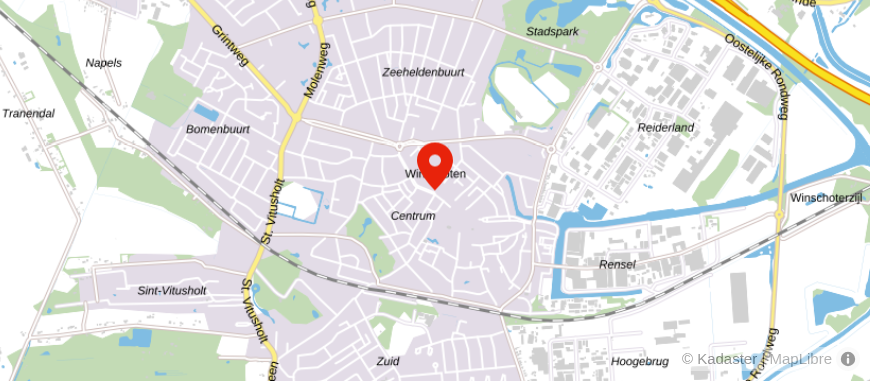 Locatie van Mijn Makelaar Bodeker Udema