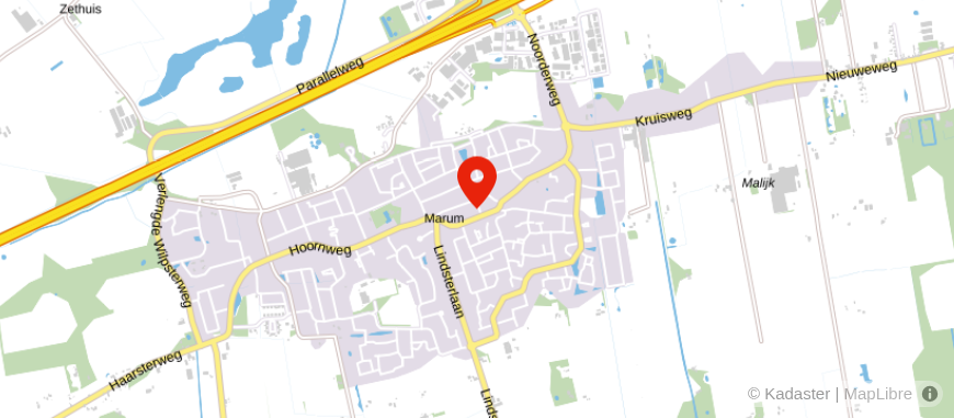 Locatie van Van Campen & Dijkstra Marum