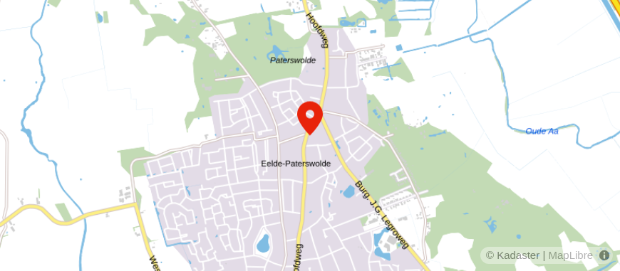 Locatie van Ahorn Verzekeringen & Hornhuis Makelaardij