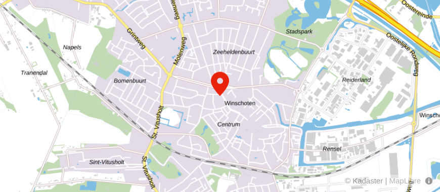 Locatie van Van der Laan Verzekeringen B.V.