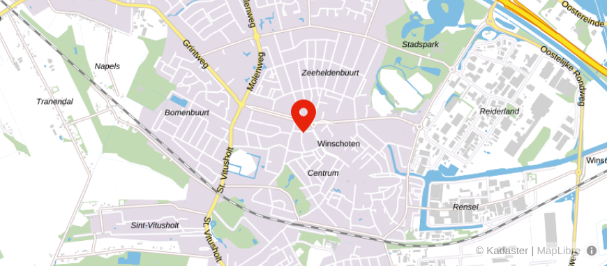 Locatie van Schipper & Schipper B.V.