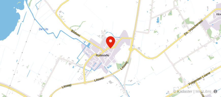 Locatie van F.S. de Jong Assurantiën B.V.