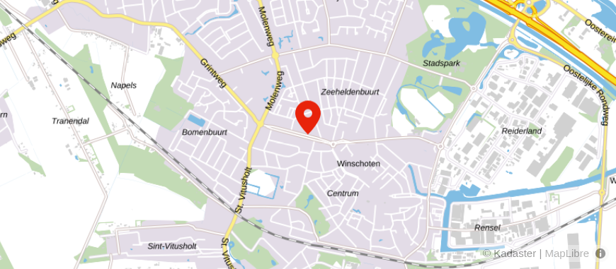 Locatie van Dát telt! Financiële Dienstverlening B.V.