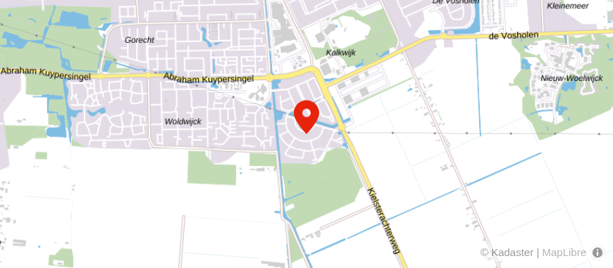 Locatie van Bartelds Financiële Diensten