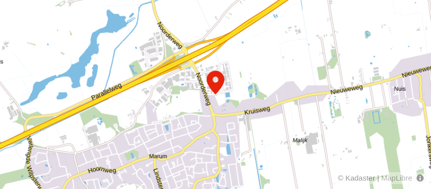 Locatie van Accres Accountants en Belastingadviseurs