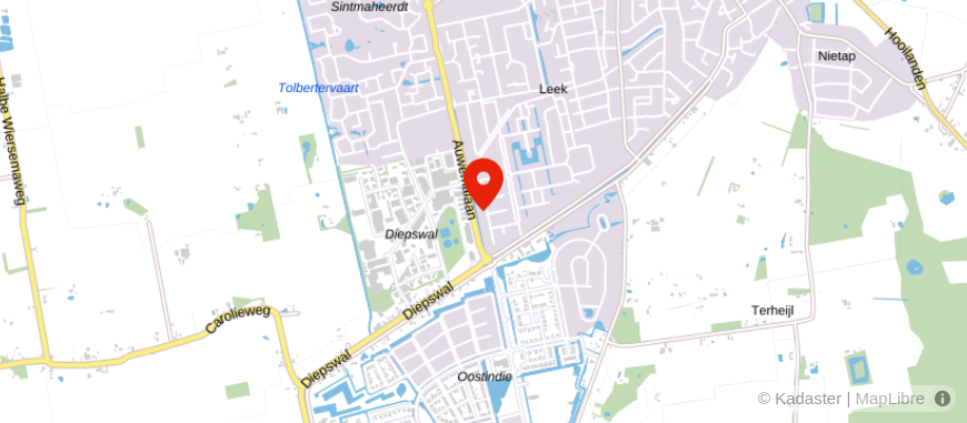 Locatie van Tripio Financiële Diensten