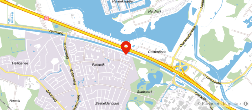 Locatie van EVD Personal Finance