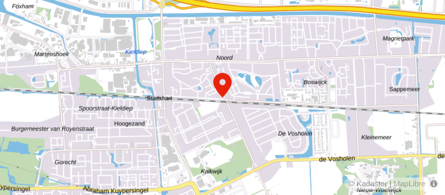 Locatie van Geld in huis Hoogezand