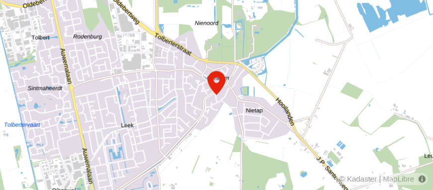 Locatie van Posthumus & Partners