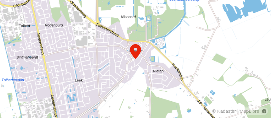 Locatie van Kleiker Assurantien