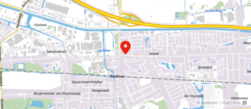 Locatie van Hypotheekadvies Hoogezand
