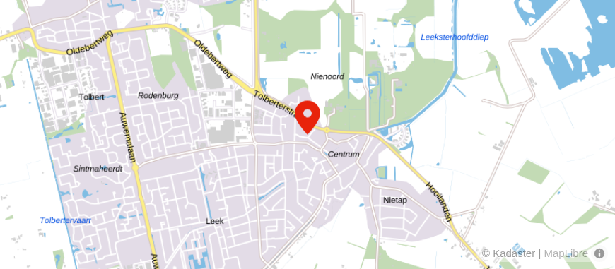 Locatie van Huizinga De Vries Notarissen