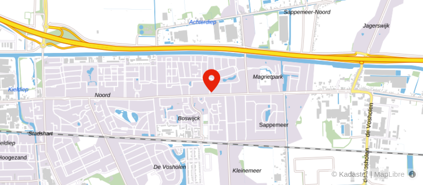Locatie van Bosma en Schuur Assurantie Adviseurs