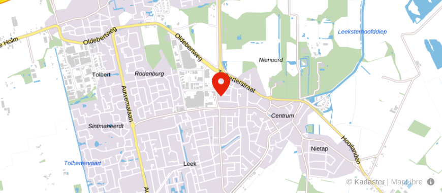 Locatie van DBK Verzekeringen & Hypotheken BV
