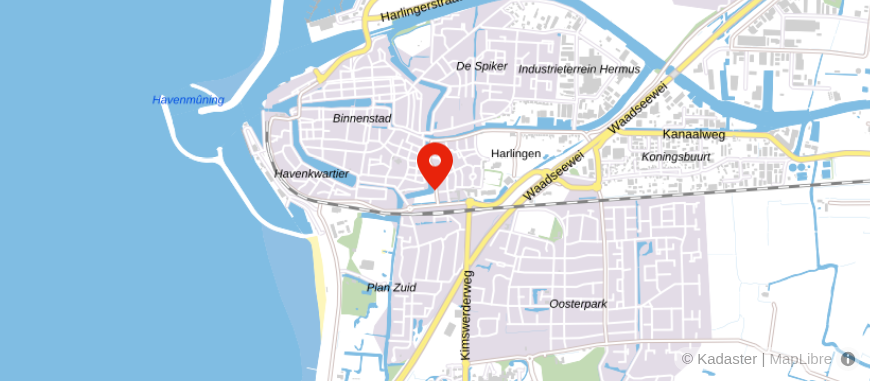 Locatie van Oosterlaar Verhoeven