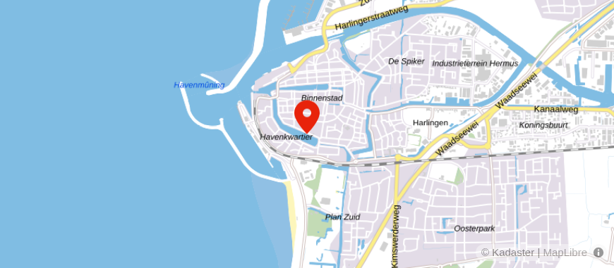 Locatie van Fides Diensten Harlingen