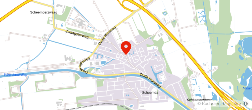 Locatie van Notariskantoor Groen
