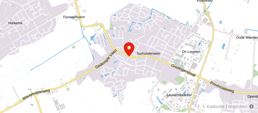 Locatie van Van der Velde