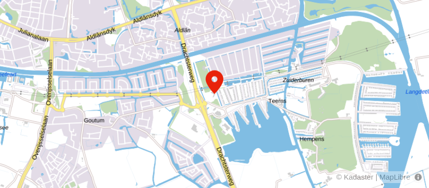 Locatie van Born Assurantiën