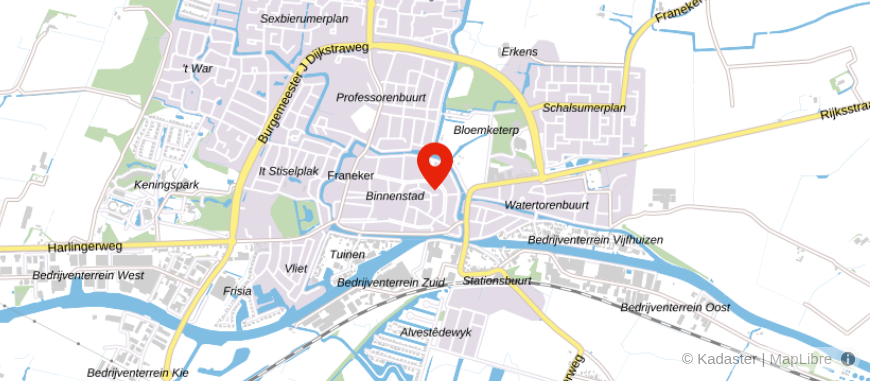 Locatie van Raedskamer b.v.