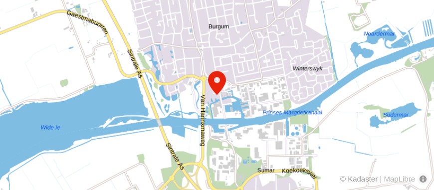 Locatie van Overbosch Financieel Advies