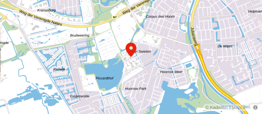 Locatie van Quintes Groningen