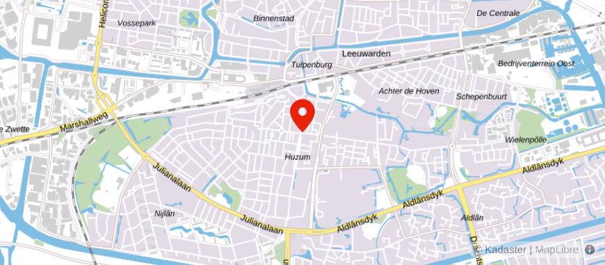 Locatie van Feenstra Wonen