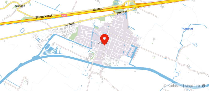 Locatie van Drijver Advies