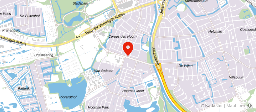 Locatie van Notaris Nielsen