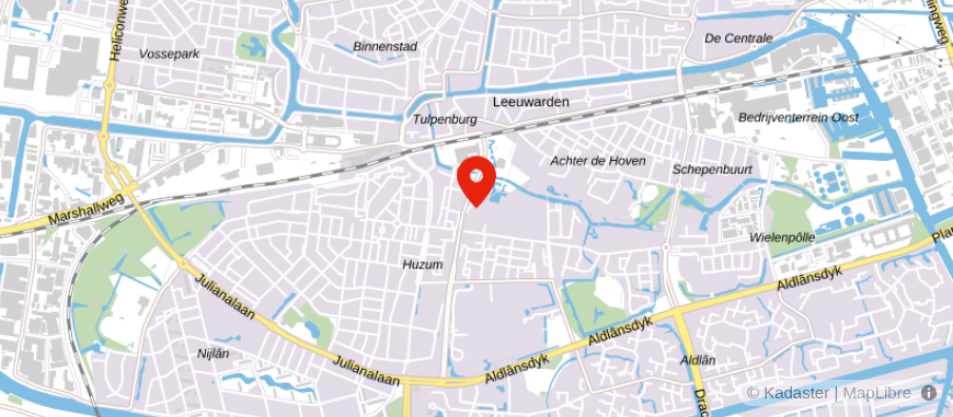 Locatie van Bentacera BV
