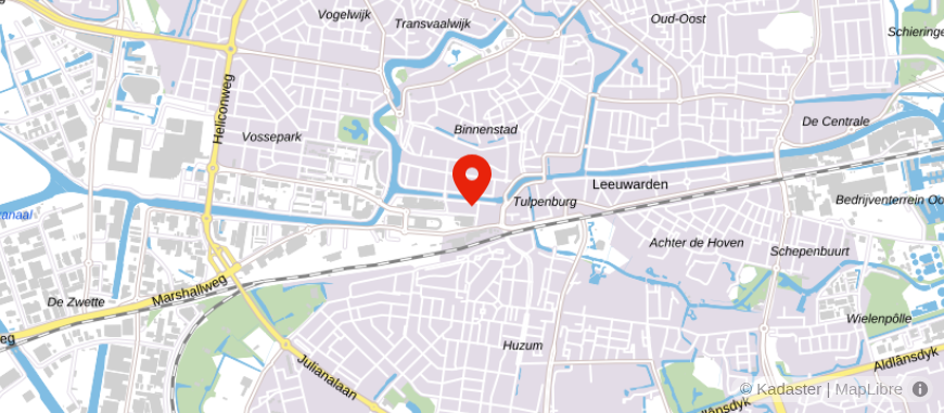 Locatie van Van Lanschot Friesland