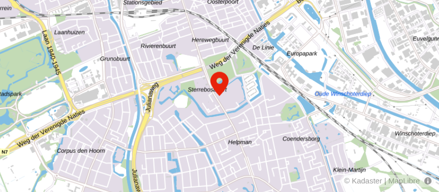 Locatie van Trip Advocaten & Notarissen