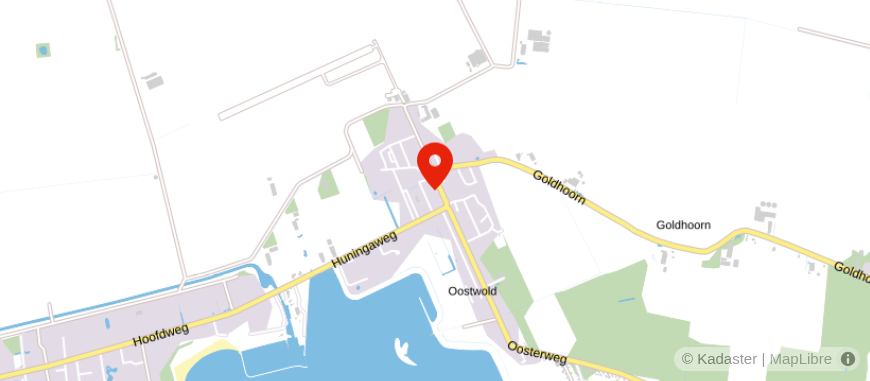 Locatie van hpkorte voor geld en goed